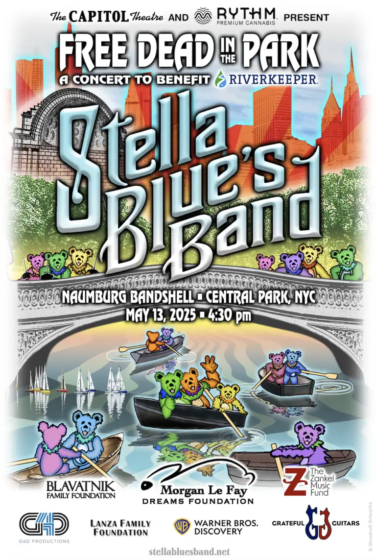 Free Dead in the Park Stella Blue's Band